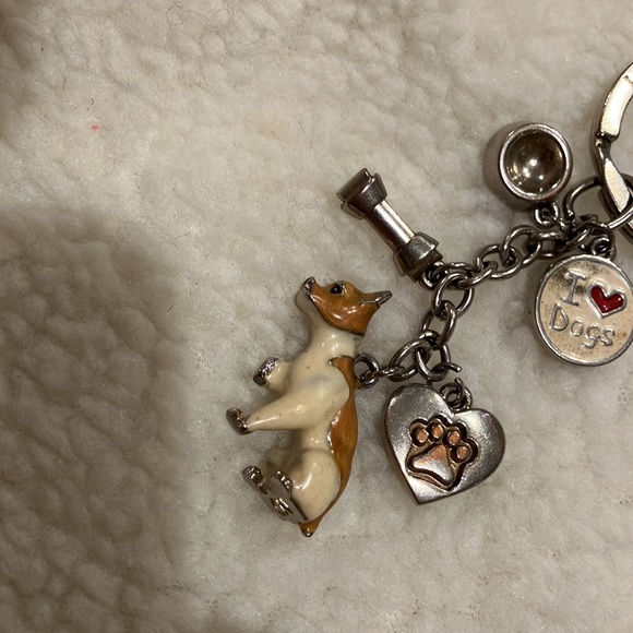 I Love Dogs keychain Boxer Terrier - Picture 2 of 12